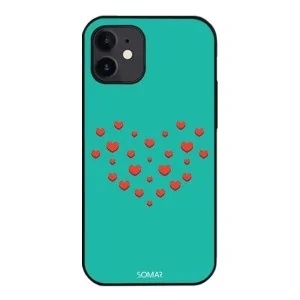 Kryt na mobil Heart cloud blue