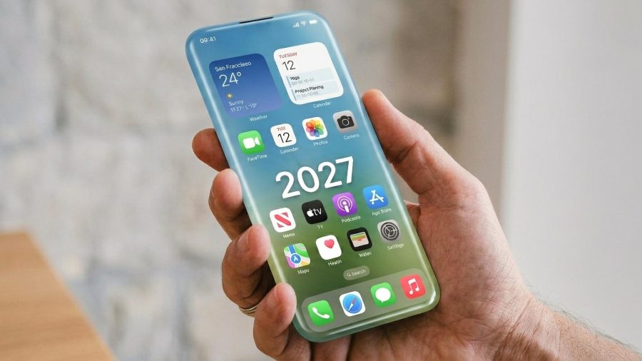 Výroční iPhone k 20. výročí: displej bez rámečku