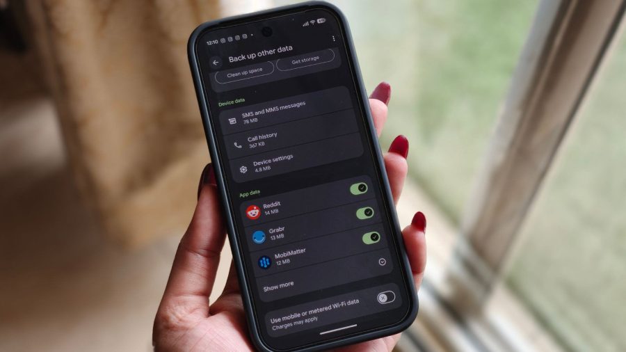 Android zálohuje dokumenty do Google Drive